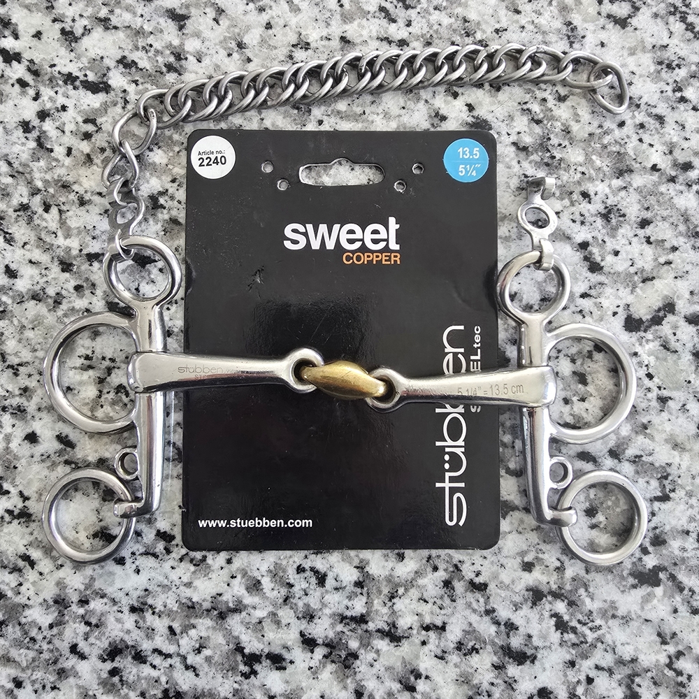 Stübben Sweet Copper Bit with Chain